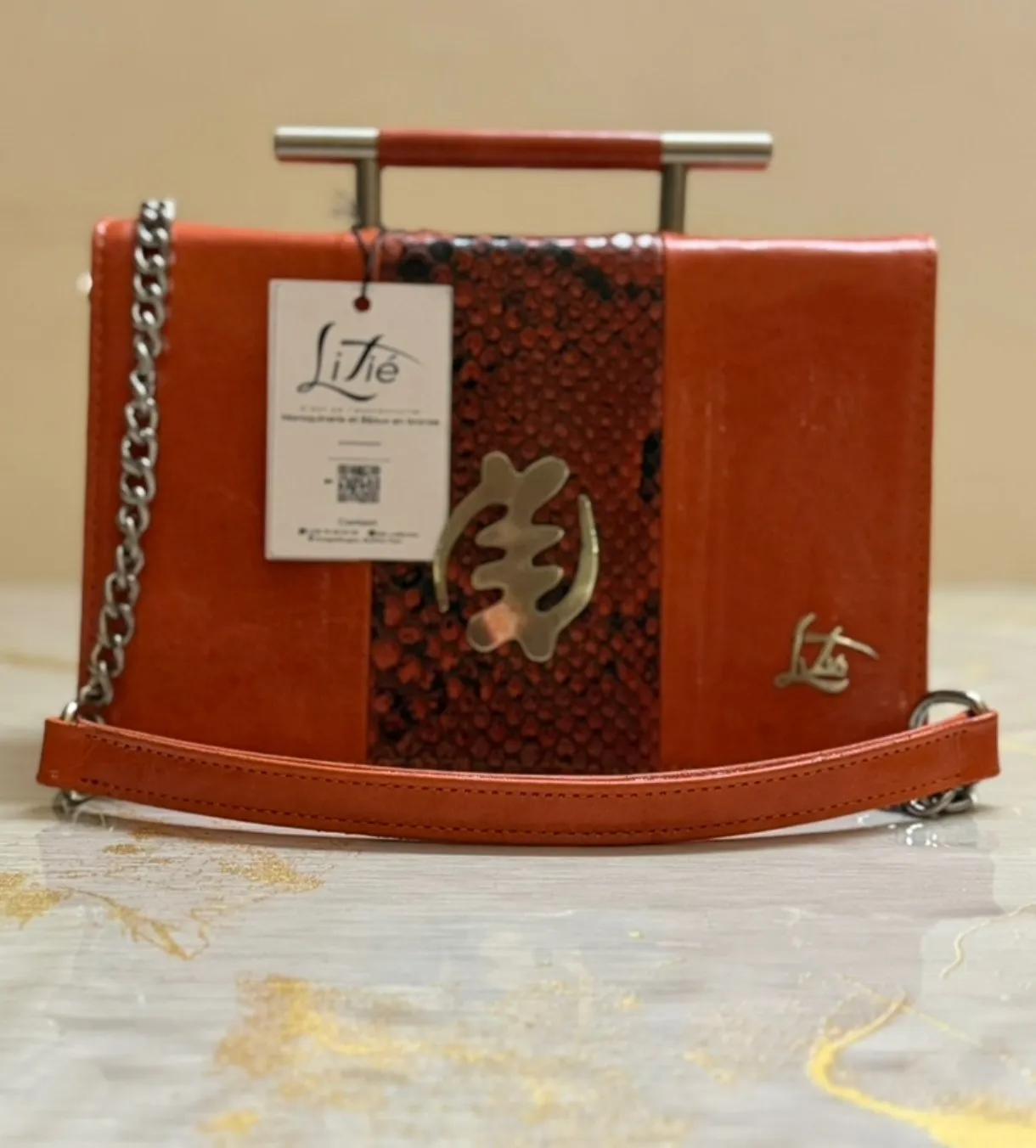 Sac Taladi en cuir grainé